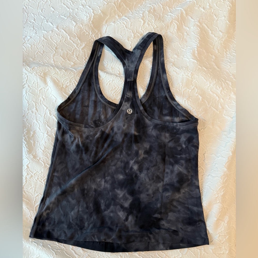 Lululemon Cool Racerback in Black and Graphite Grey - Picture 3 of 4